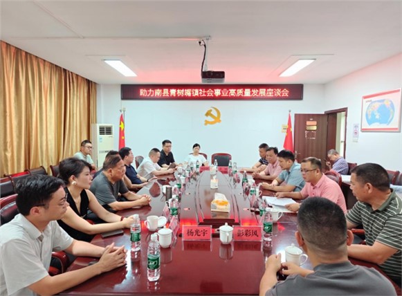 党建引领聚合力，情系基层惠民生——我会携手多家省级社会组织赴南县青树嘴镇开展联合主题党日活动